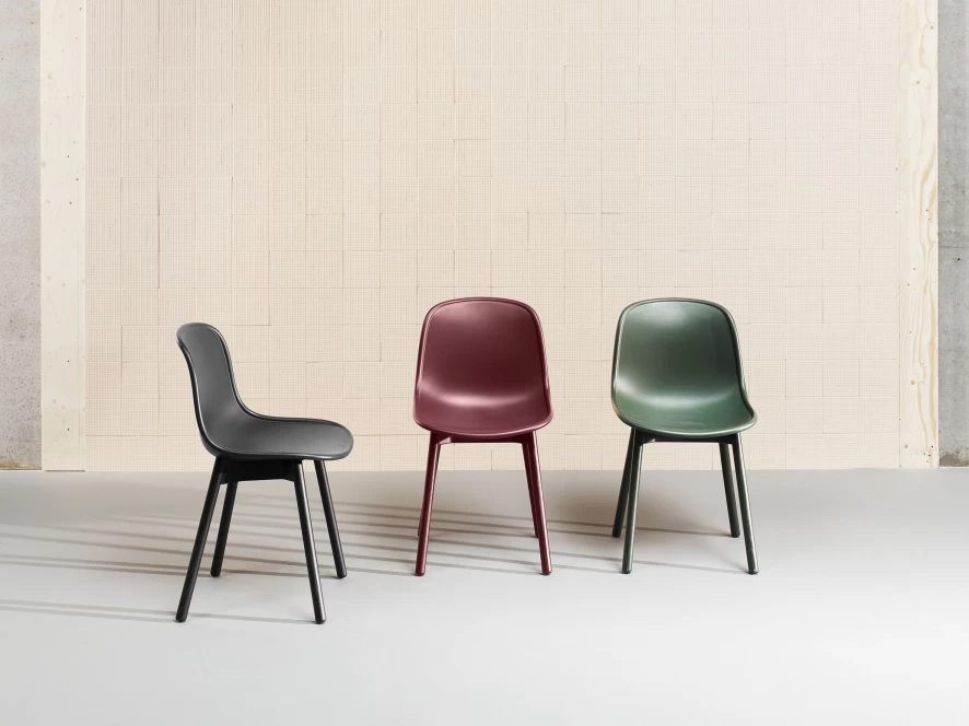 Hay Neu 13 Stoel Met Zwart Onderstel, Soft Black 7 Hay Neu 13 Stoel Met Zwart Onderstel, Soft Black - Afbeelding 5