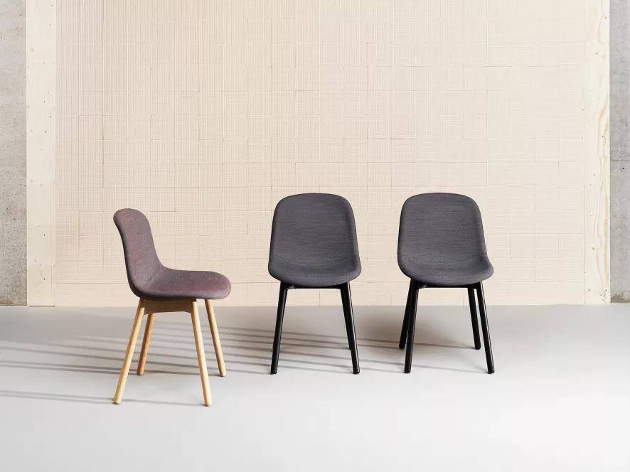 Hay Neu 13 Stoel Met Zwart Onderstel, Soft Black 10 Hay Neu 13 Stoel Met Zwart Onderstel, Soft Black - Afbeelding 8