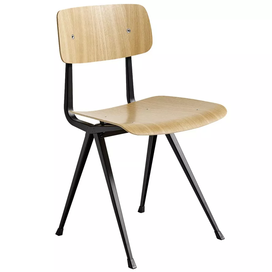 Hay Result Stoel Helder Gelakt, Beige Onderstel 19 Hay Result Stoel Helder Gelakt, Beige Onderstel - Afbeelding 17