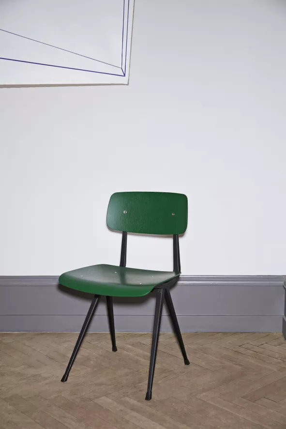 Hay Result Stoel Helder Gelakt, Beige Onderstel 18 Hay Result Stoel Helder Gelakt, Beige Onderstel - Afbeelding 16