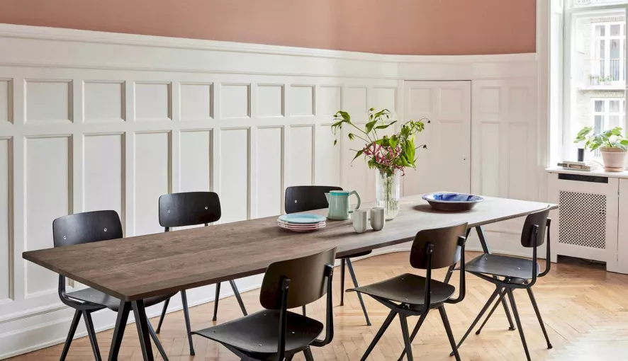 Hay Result Stoel Helder Gelakt, Beige Onderstel 20 Hay Result Stoel Helder Gelakt, Beige Onderstel - Afbeelding 18