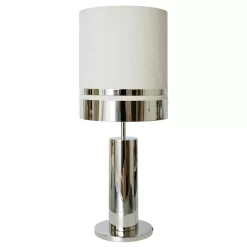 HKliving Chrome Space Tafellamp