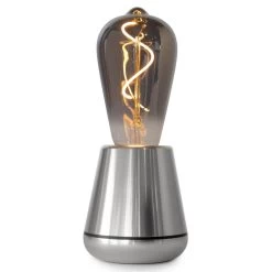 Humble One Aluminium Tafellamp Oplaadbaar Zilver