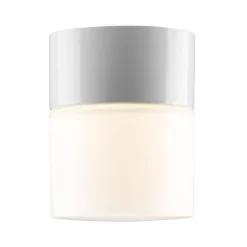 Ifö Electric Opus 100/125 Plafond-en Wandlamp Ø10 Porselein IP44 Wit