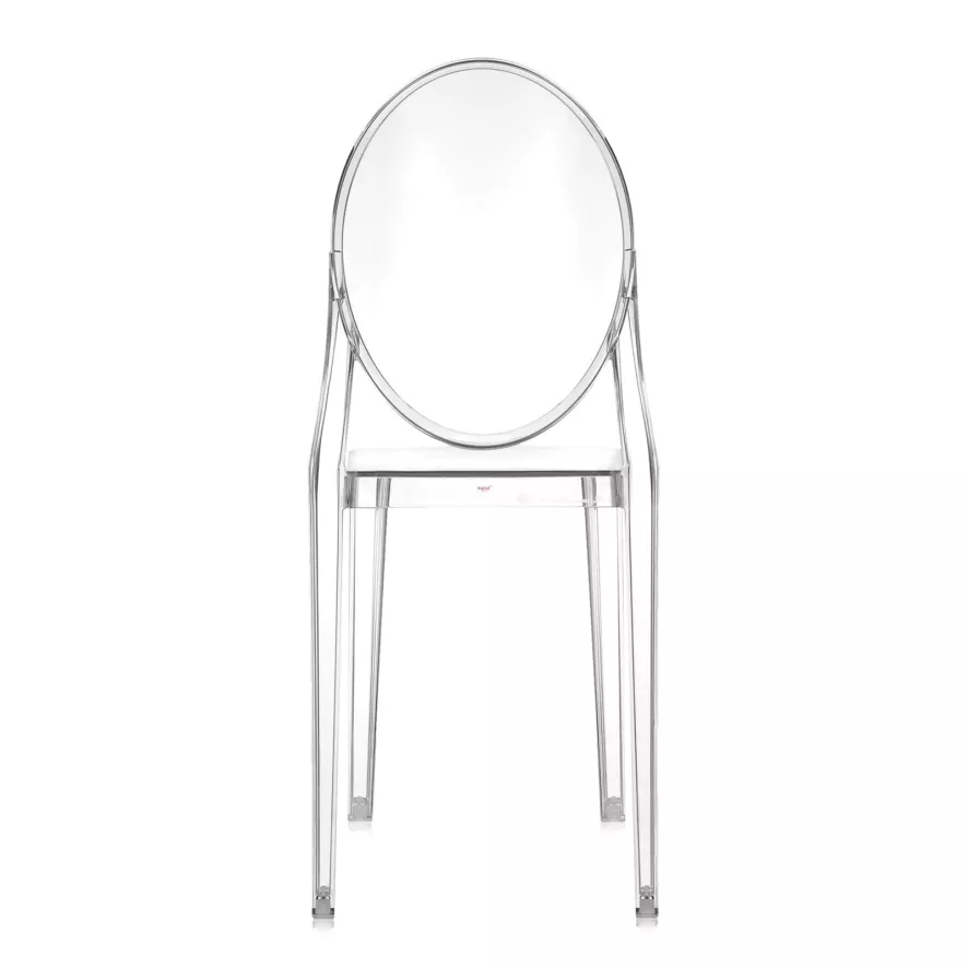 Kartell Victoria Ghost Stoel Chair Ondoorzichtig Wit 4 Kartell Victoria Ghost Stoel Chair Ondoorzichtig Wit - Afbeelding 2