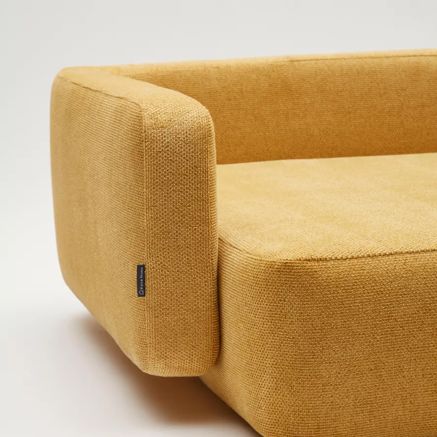 Kave Home Bowie Hondenmand 70x96 Mosterdgeel 5 Kave Home Bowie Hondenmand 70x96 Mosterdgeel - Afbeelding 3