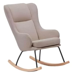 Kave Home Maustin Schommelstoel Beige