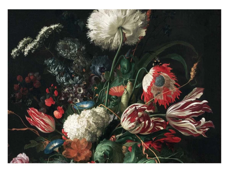 KEK Amsterdam Golden Age Flowers I Behang (8 Banen) 3 KEK Amsterdam Golden Age Flowers I Behang (8 Banen)