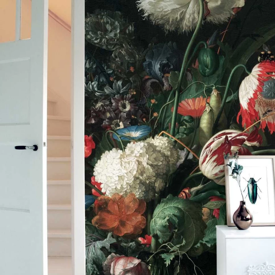 KEK Amsterdam Golden Age Flowers I Behang (8 Banen) 8 KEK Amsterdam Golden Age Flowers I Behang (8 Banen) - Afbeelding 6