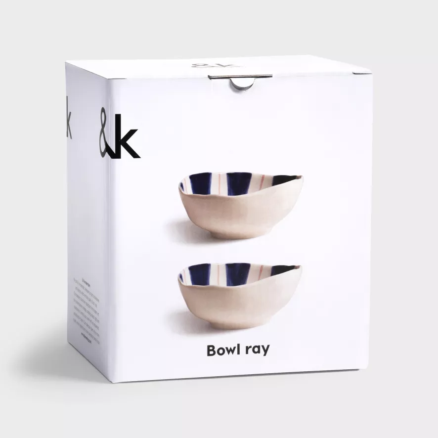 & Klevering &klevering Ray Kom 13x16,5 Set Van 2 Roze 13 & Klevering &klevering Ray Kom 13x16,5 Set Van 2 Roze - Afbeelding 11