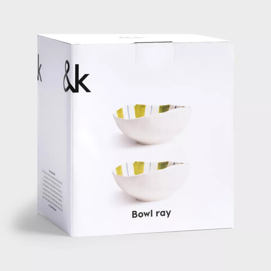 & Klevering &klevering Ray Kom 13x16,5 Set Van 2 Roze 15 & Klevering &klevering Ray Kom 13x16,5 Set Van 2 Roze - Afbeelding 13