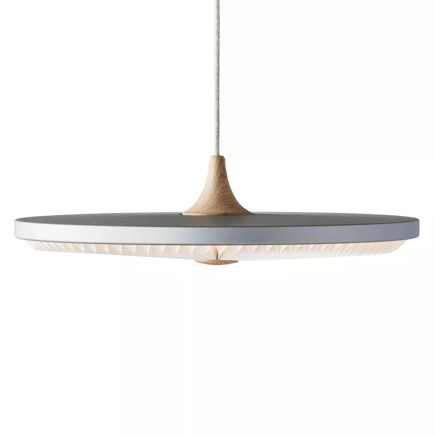 LE KLINT Soleil Hanglamp Ø50 Medium Silver Cloud 3 LE KLINT Soleil Hanglamp Ø50 Medium Silver Cloud