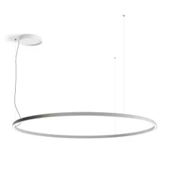 Luceplan Compendium Circle 200 Hanglamp LED Aluminium