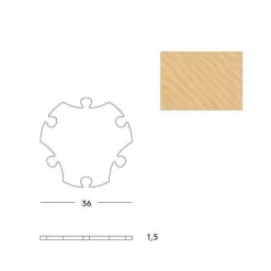 Magis Puzzle Carpet Speelgoed Sand (1 Puzzelstuk)