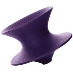 Magis Spun Stoel Donkerpaars