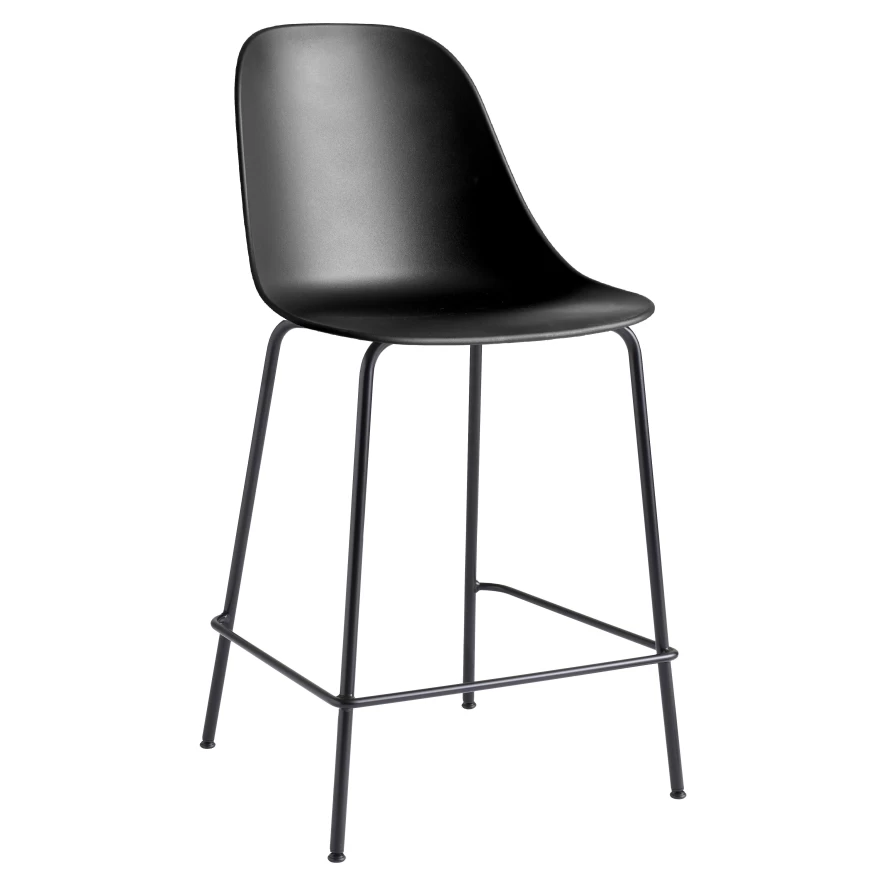 Audo Copenhagen Harbour Side Counter Barkruk Black 3 Audo Copenhagen Harbour Side Counter Barkruk Black - Afbeelding 2