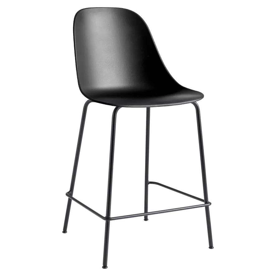 Audo Copenhagen Harbour Side Counter Barkruk Black 2 Audo Copenhagen Harbour Side Counter Barkruk Black