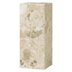 Audo Copenhagen Plinth Pedestal Bijzettafel Kunis Breccia Steen