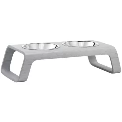 MiaCara Desco Kattenvoerbak Essen Grijs