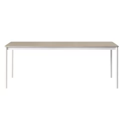 Muuto Base Tafel 250x90 Wit/eiken