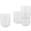 Muuto Corky Tall Glas 4 Stuks Transparant