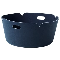 Muuto Restore Round Opbergmand Midnight Blue