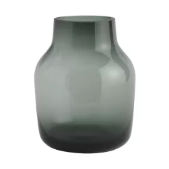 Muuto Silent Vaas 15 Dark Green