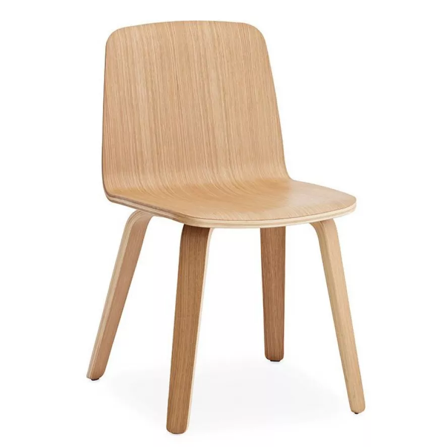 Normann Copenhagen Just Chair Oak Stoel Naturel 3 Normann Copenhagen Just Chair Oak Stoel Naturel