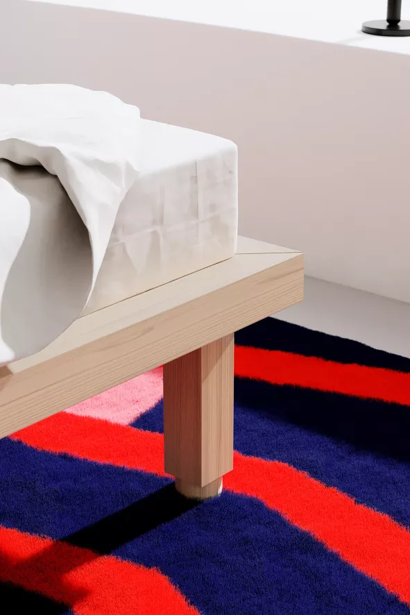 Objekte Unserer Tage Kaya Bed 160x200 Eiken Wit 6 Objekte Unserer Tage Kaya Bed 160x200 Eiken Wit - Afbeelding 4