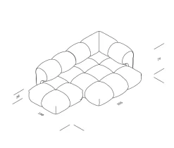 Objekte Unserer Tage Sander 3-zits Bank Rechts Fir Green -Meubel Speciaal Winkel x886x886 objekte unserer tage sander 3 zits bank links8.jpg.pagespeed.ic .S9 E09weW