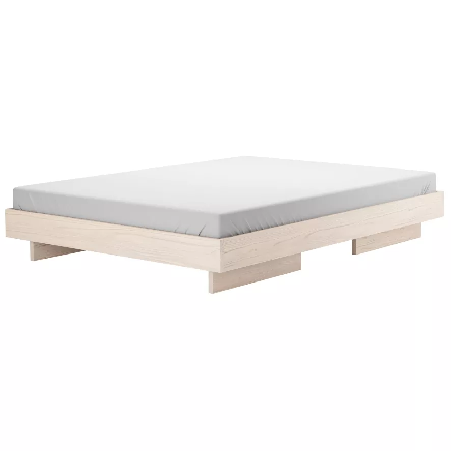 Objekte Unserer Tage Zians Bed 160x200 Essen Wit 3 Objekte Unserer Tage Zians Bed 160x200 Essen Wit