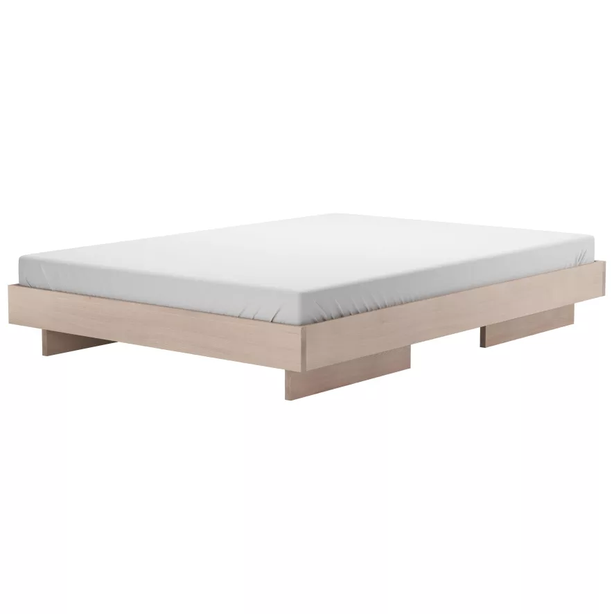 Objekte Unserer Tage Zians Bed 140x200 Eiken Wit 3 Objekte Unserer Tage Zians Bed 140x200 Eiken Wit
