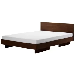 Objekte Unserer Tage Zians Bed Met Hoofdbord 160x200 Walnoot Naturel