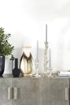 POLSPOTTEN Drip Kandelaar Large Zilver -Meubel Speciaal Winkel x886x886 pols potten cabinet pits silver low dressoir4.jpg.pagespeed.ic .J3Qm vkDPu