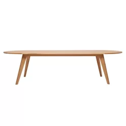 Puik Archi Tafel Ronde Hoeken 240x90 Naturel