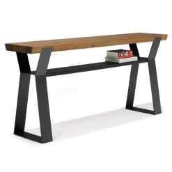 QLiv Side-to-Side Console Bijzettafel Smoked Oak