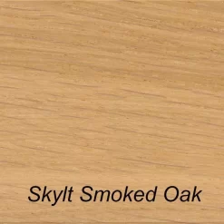 QLiv Crossings Salontafel 120x120 Met Lectuurbak Skylt Smoked Oak
