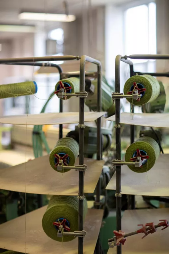 Røros Tweed Mello Plaid 150x210 Lemon Yellow 13 Røros Tweed Mello Plaid 150x210 Lemon Yellow - Afbeelding 11