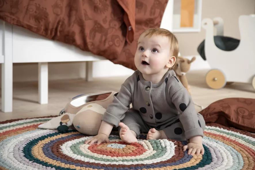 Sebra Forest Junior Dekbedovertrek 100x140 Bottle Green 8 Sebra Forest Junior Dekbedovertrek 100x140 Bottle Green - Afbeelding 6