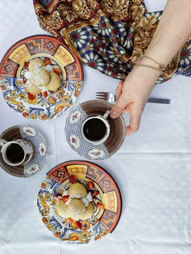 Seletti Hybrid Dessertbord Ø20 Eudossia 14 Seletti Hybrid Dessertbord Ø20 Eudossia - Afbeelding 12