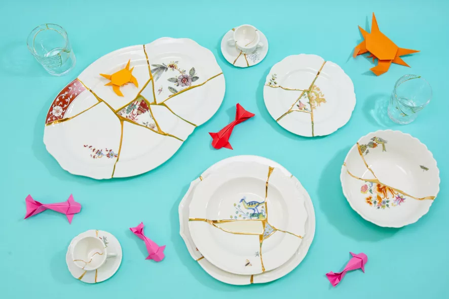 Seletti Kintsugi Soep Bord N3 7 Seletti Kintsugi Soep Bord N3 - Afbeelding 5