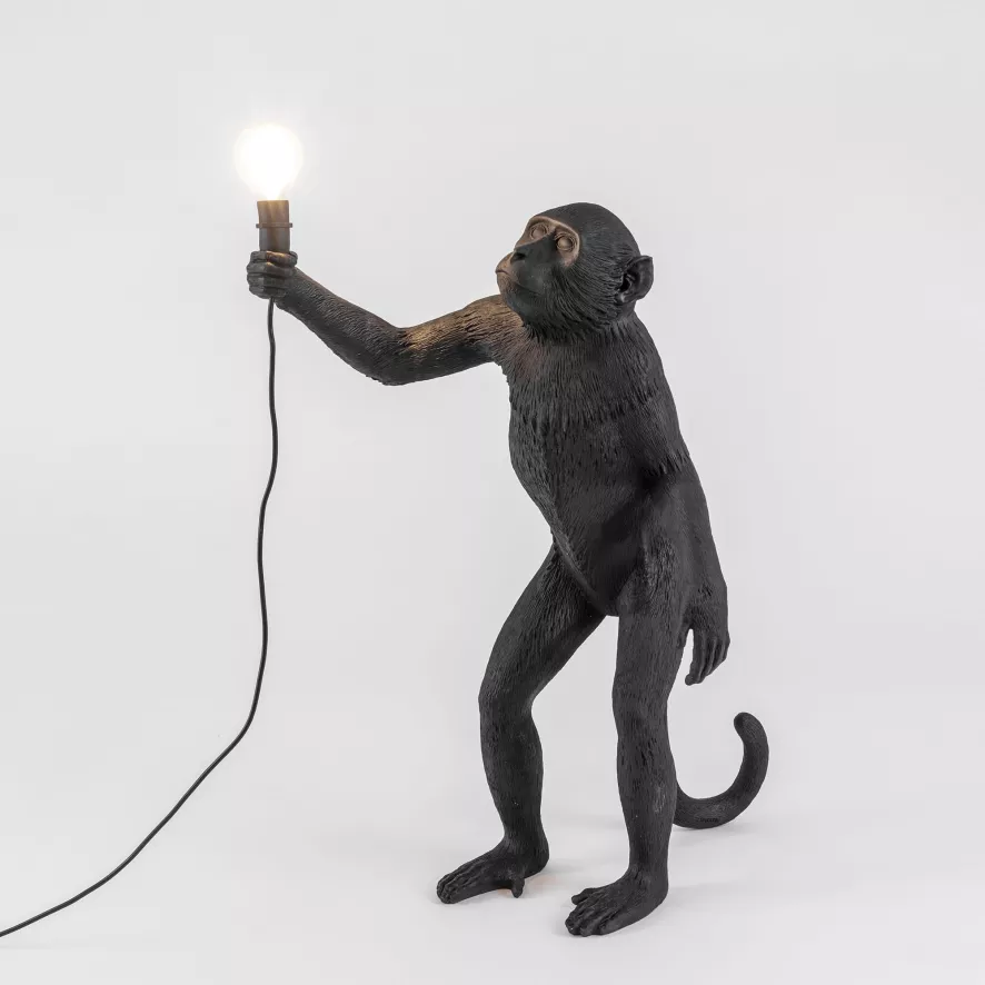 Seletti Monkey Standing Outdoor Vloerlamp Wit 4 Seletti Monkey Standing Outdoor Vloerlamp Wit - Afbeelding 2