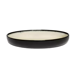Serax Dé Tableware By Ann Demeulemeester Diep Bord Ø24 White/black D