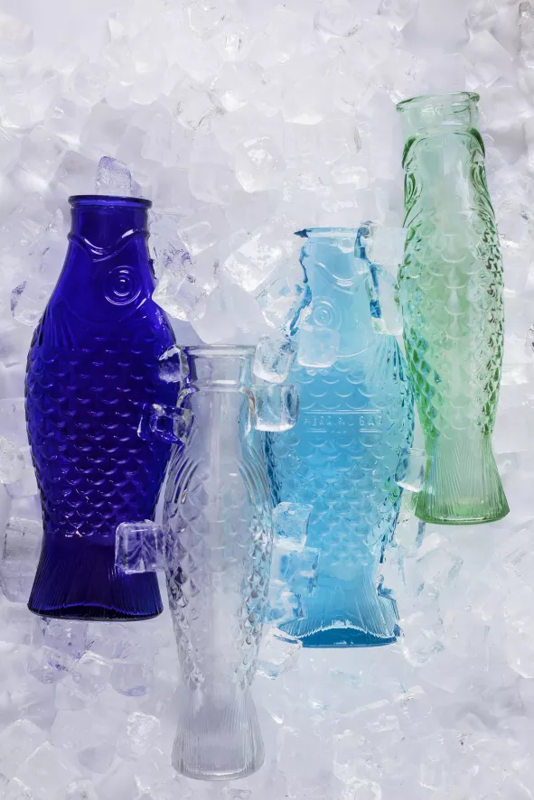 Serax Fish & Fish By Paola Navone Karaf 1L Kobaltblauw 6 Serax Fish & Fish By Paola Navone Karaf 1L Kobaltblauw - Afbeelding 4