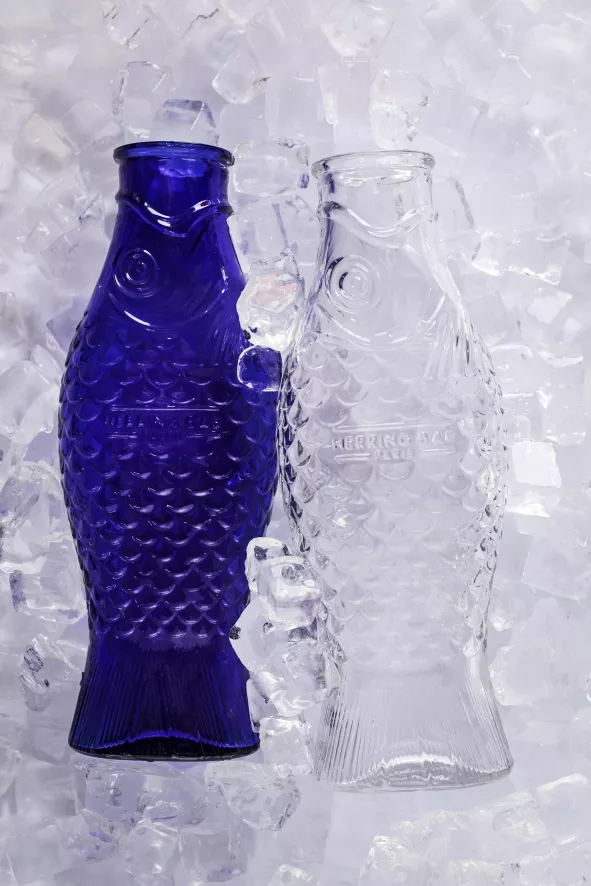 Serax Fish & Fish By Paola Navone Karaf 1L Kobaltblauw 8 Serax Fish & Fish By Paola Navone Karaf 1L Kobaltblauw - Afbeelding 6