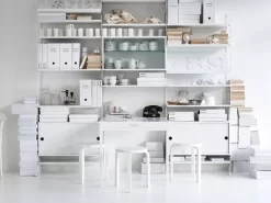 String Furniture Vitrinekast 78 X 30 X 42 Cm Zwart Gebeitst Essen -Meubel Speciaal Winkel x886x886 string hoge kast wit sfeer 6 2.jpg.pagespeed.ic .uBYhSA2DsA