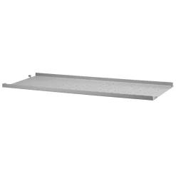 String Furniture Metal Shelf Low Edge 78x30 1-pack Grijs