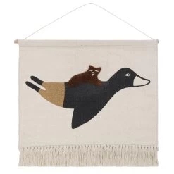 Tapis Petit Birdy Wandkleed Wanddecoratie Ted And Tone 50x70