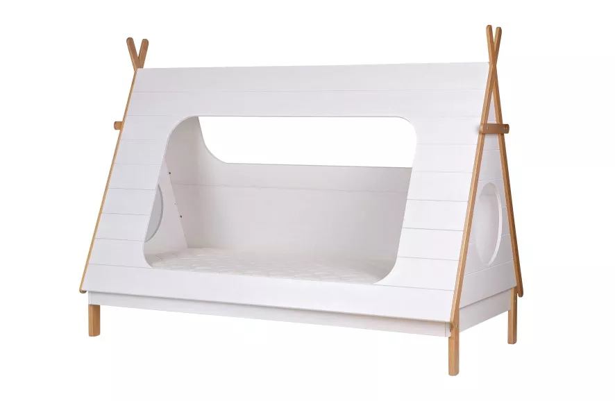 WOOOD Exclusive Tipi Kinderbed 90x200 Wit 17 WOOOD Exclusive Tipi Kinderbed 90x200 Wit - Afbeelding 15