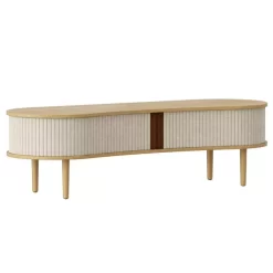 Umage Audacious TV Meubel Naturel Eiken, White Sands